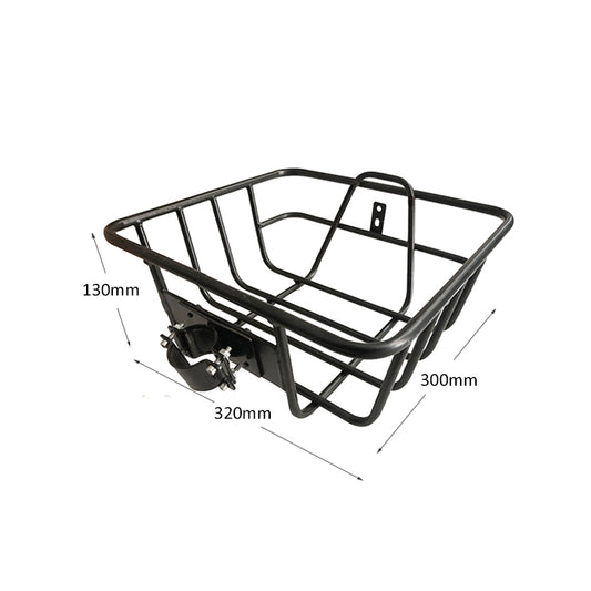 The Boreal Steel Front Basket for Folding Bikes