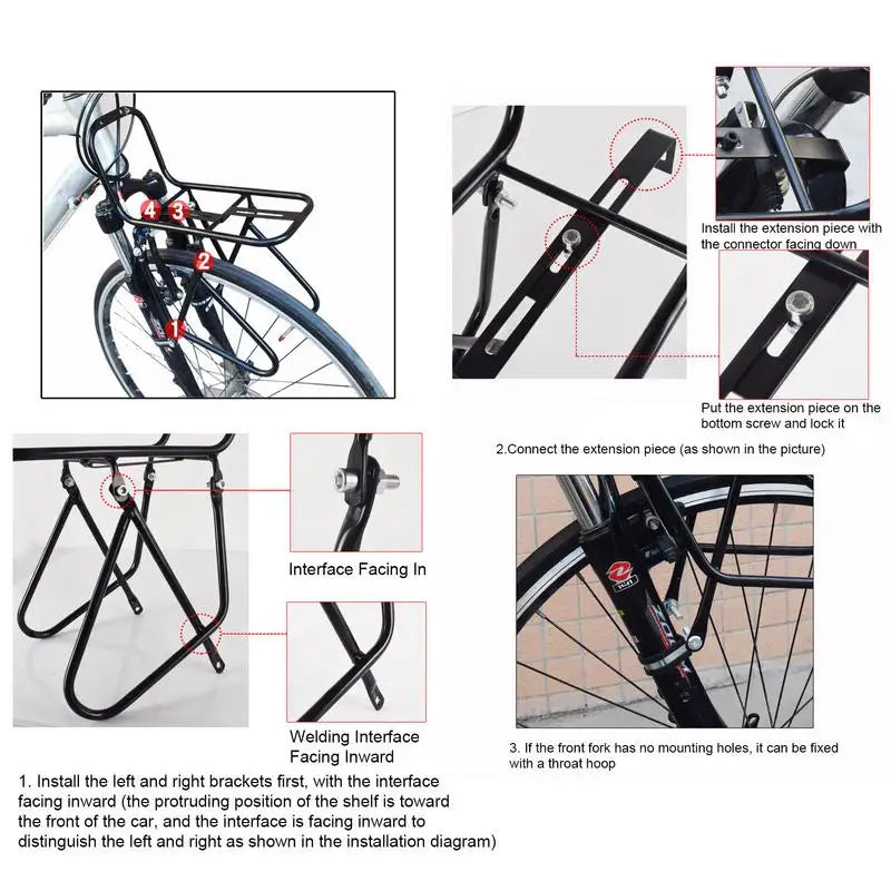 The Montana Front Carrier Cargo Rack